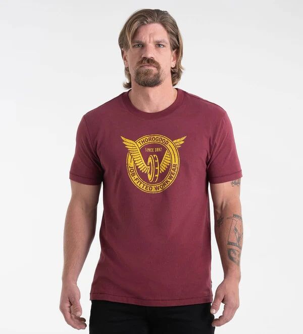 Thorogood Men's Thorogood Wing And Wheel Short Sleeve T-Shirt