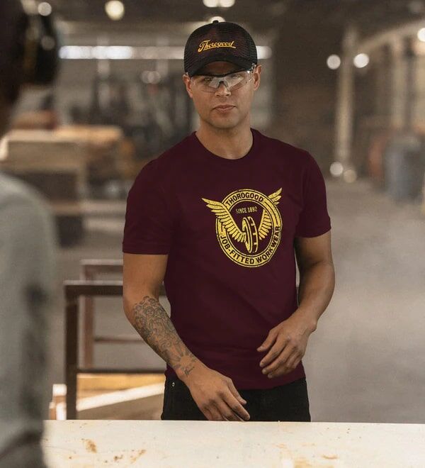 Thorogood Men's Thorogood Wing And Wheel Short Sleeve T-Shirt