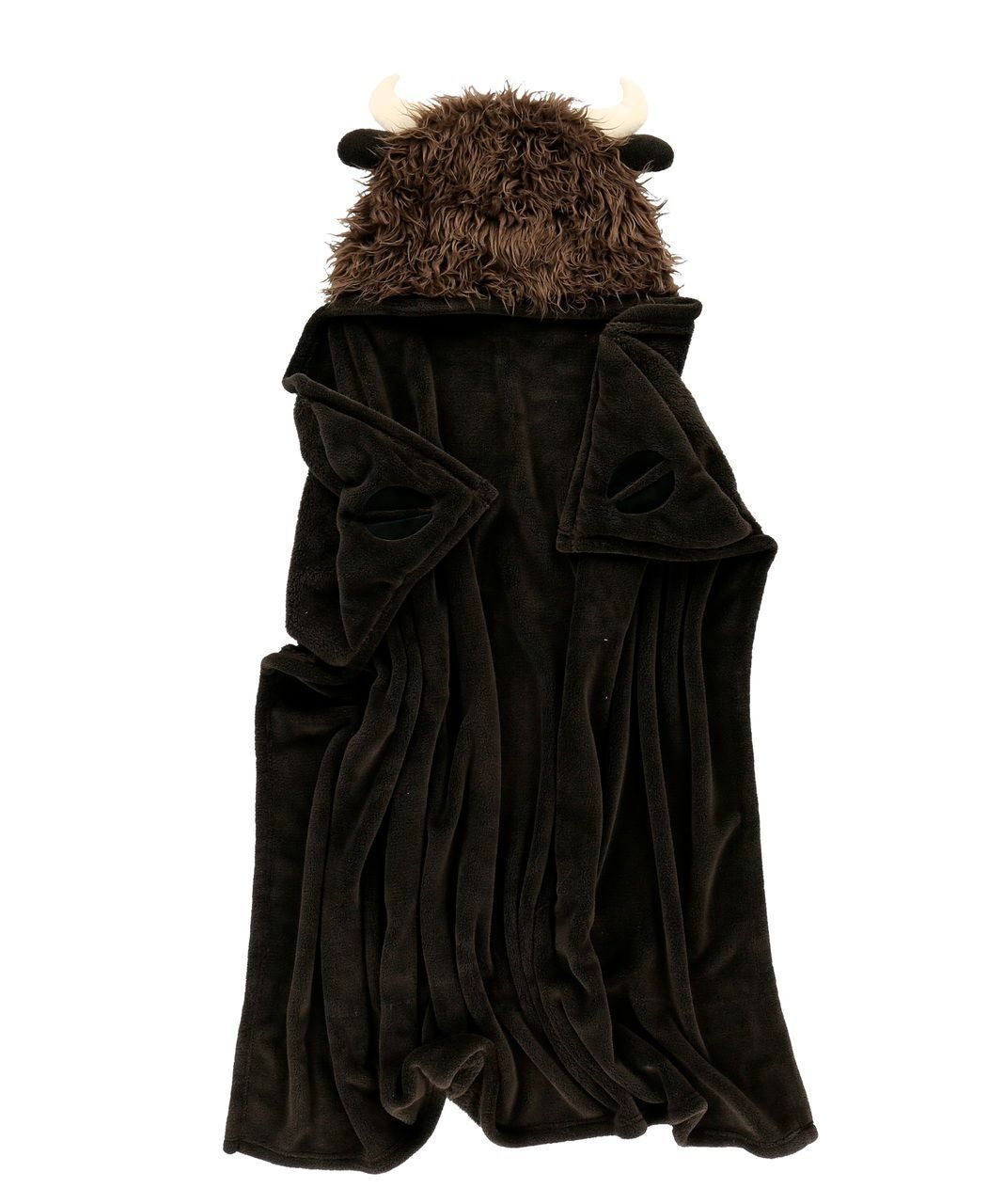 LazyOne Buffalo Kid's Hooded Blanket