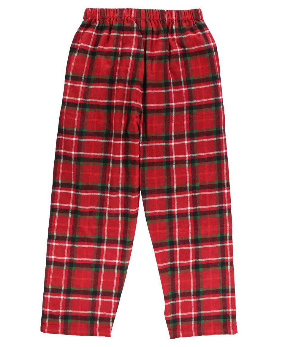 LazyOne Men's Christmas Plaid Flannel PJ Pant