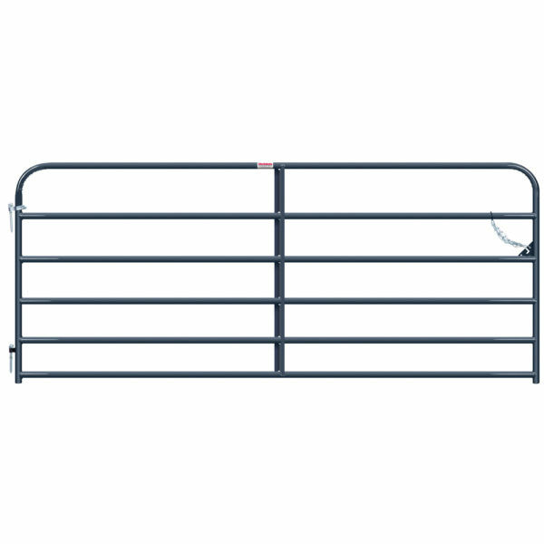 Behlen Country Gray The Heritage Round Corner Gate, 10-Ft x 50-In