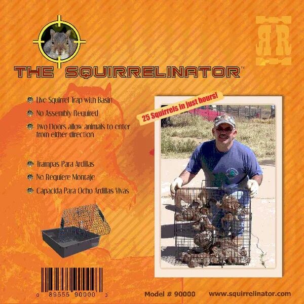 Catchmor Squirrelinator Trap with Basin