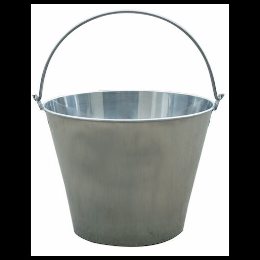 Little Giant Stainless Steel Dairy Pail - 13 qt
