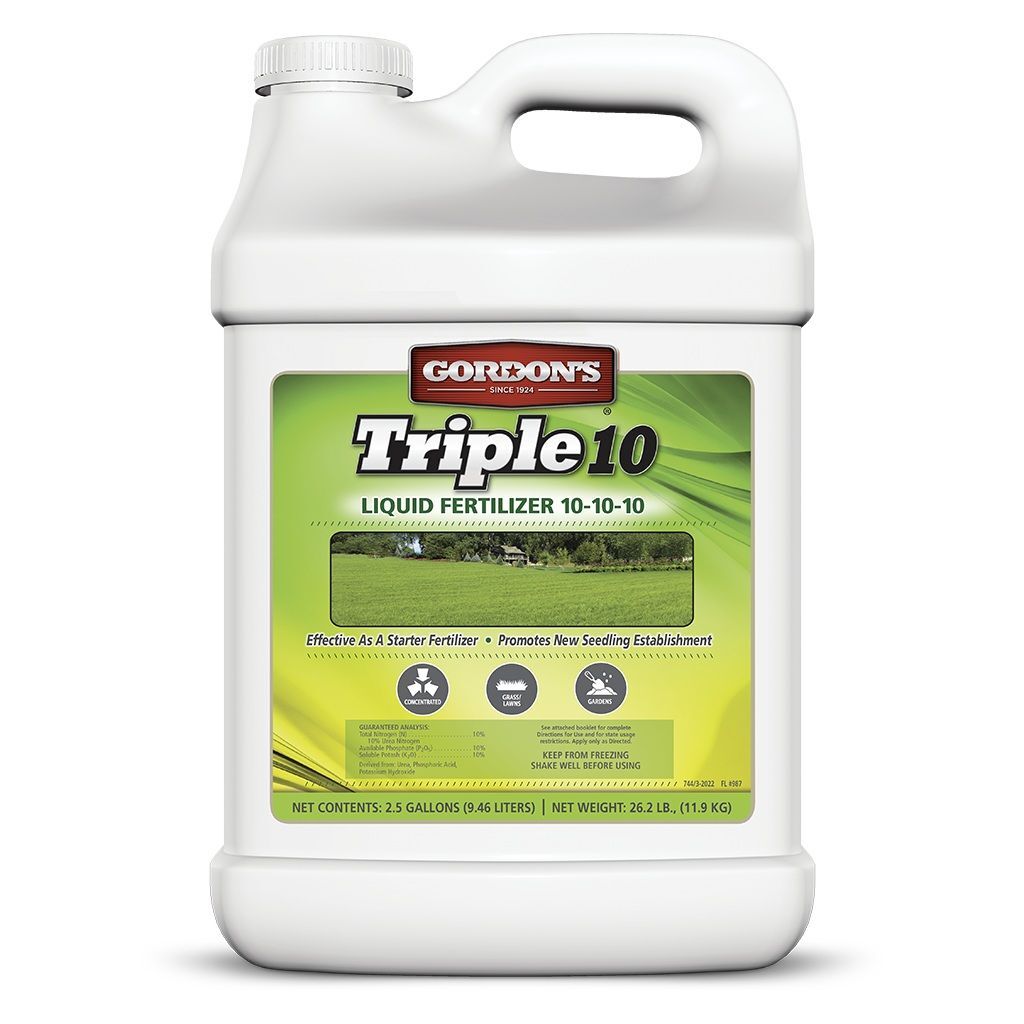 Gordon's Triple 10 Liquid Fertilizer 10-10-10, 2.5-Gal