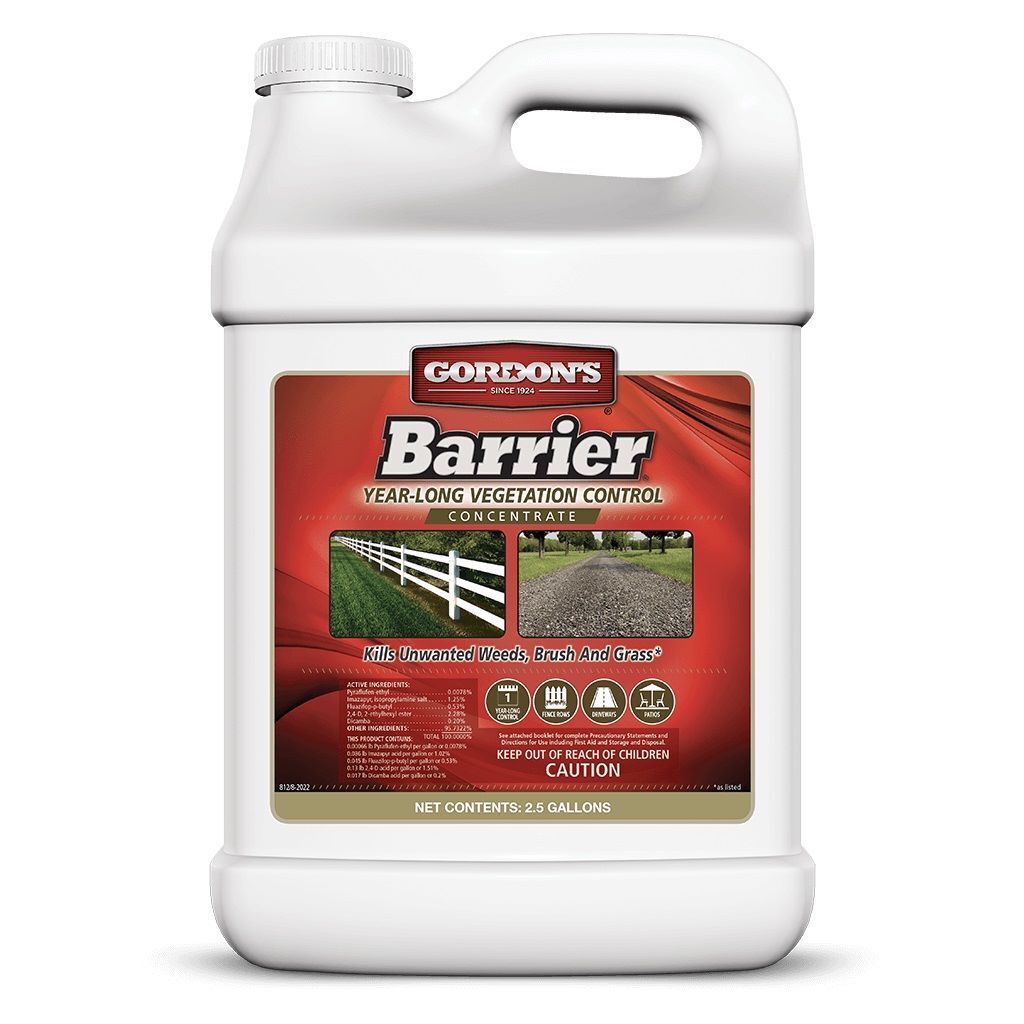 Gordon's Barrier® Year-Long Vegetation Control Concentrate, 2.5-Gal