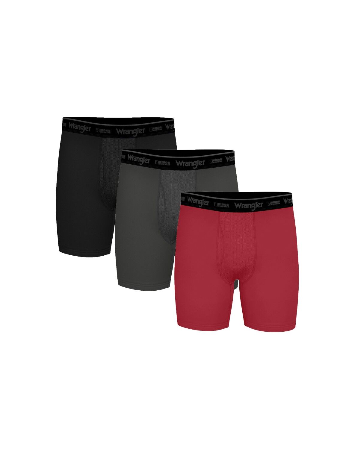 Wrangler Men's Riggs Workwear Cooling Boxer Briefs, 3-Pk