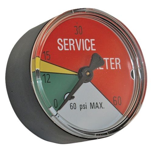 Apache 15 PSI Hydraulic Filter Service Indicator Gauge, 2-In