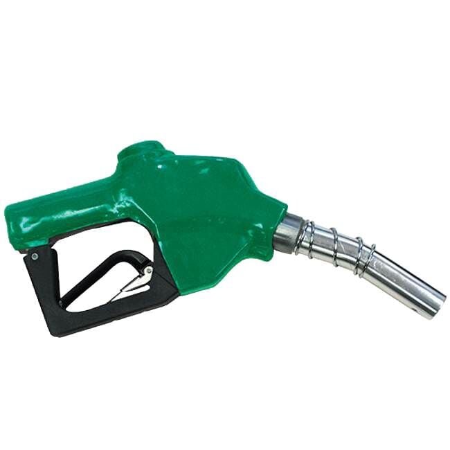 Apache Green Automatic Shut-Off Diesel Fuel Nozzle, 1-In