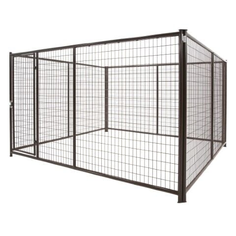 Powder River Dog Kennel Panel With Connector, 10-Ft X 74-In