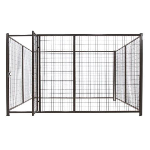 Powder River Dog Kennel Panel With Connector, 10-Ft X 74-In