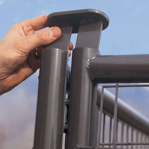 Powder River Dog Kennel Front Connector, 5-Ft x 74-In