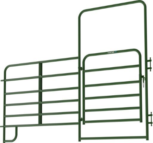 Tarter Green American Panel with Walk-Thru, 6-Ft X 12-Ft