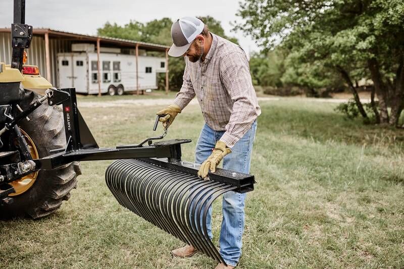 Tarter 200 Series Landscape Rake, 5 ft.