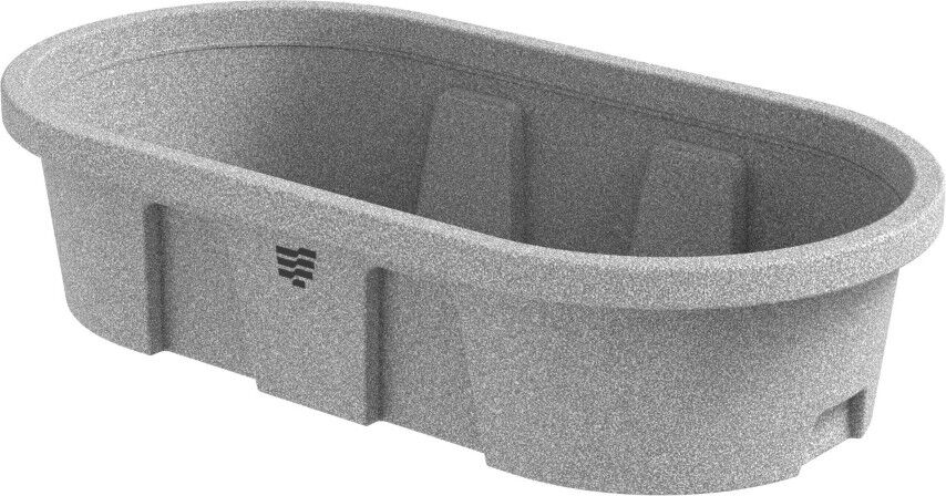 Tarter Oval DuraTough Poly Stock Tank, 50-Gal