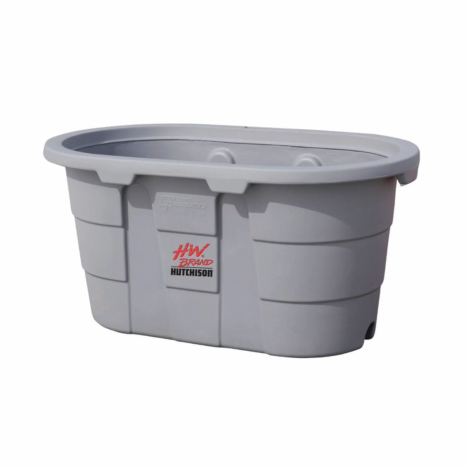 HW Brand Round End Polyethylene Tank, 50 gal.