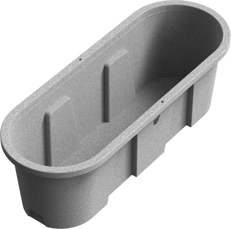 Tarter Oval DuraTough Poly Stock Tank, 150-Gal