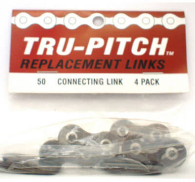 Tru-Pitch #50 Connecting Link, 4-Pk