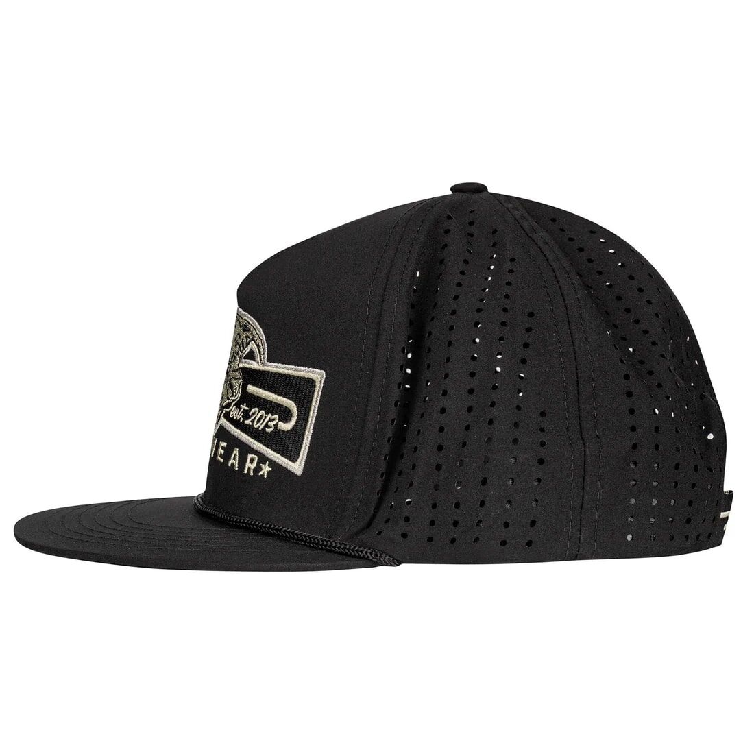 Lazy J Ranch Men's Diamond Banner Performance Rope Hat in Black