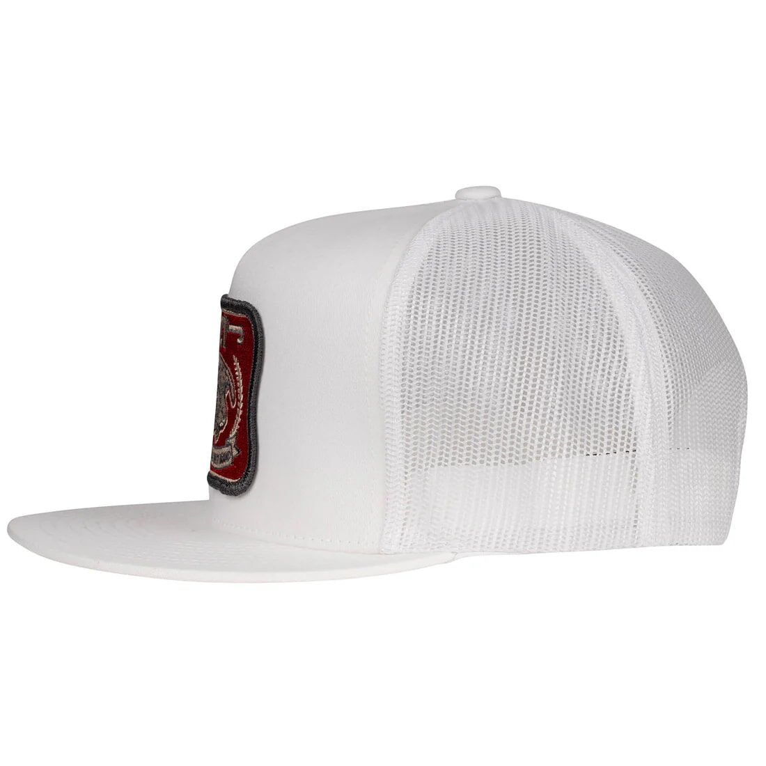 Lazy J Ranch Men's America's Best Brand Classic 5 Panel Trucker Hat in White