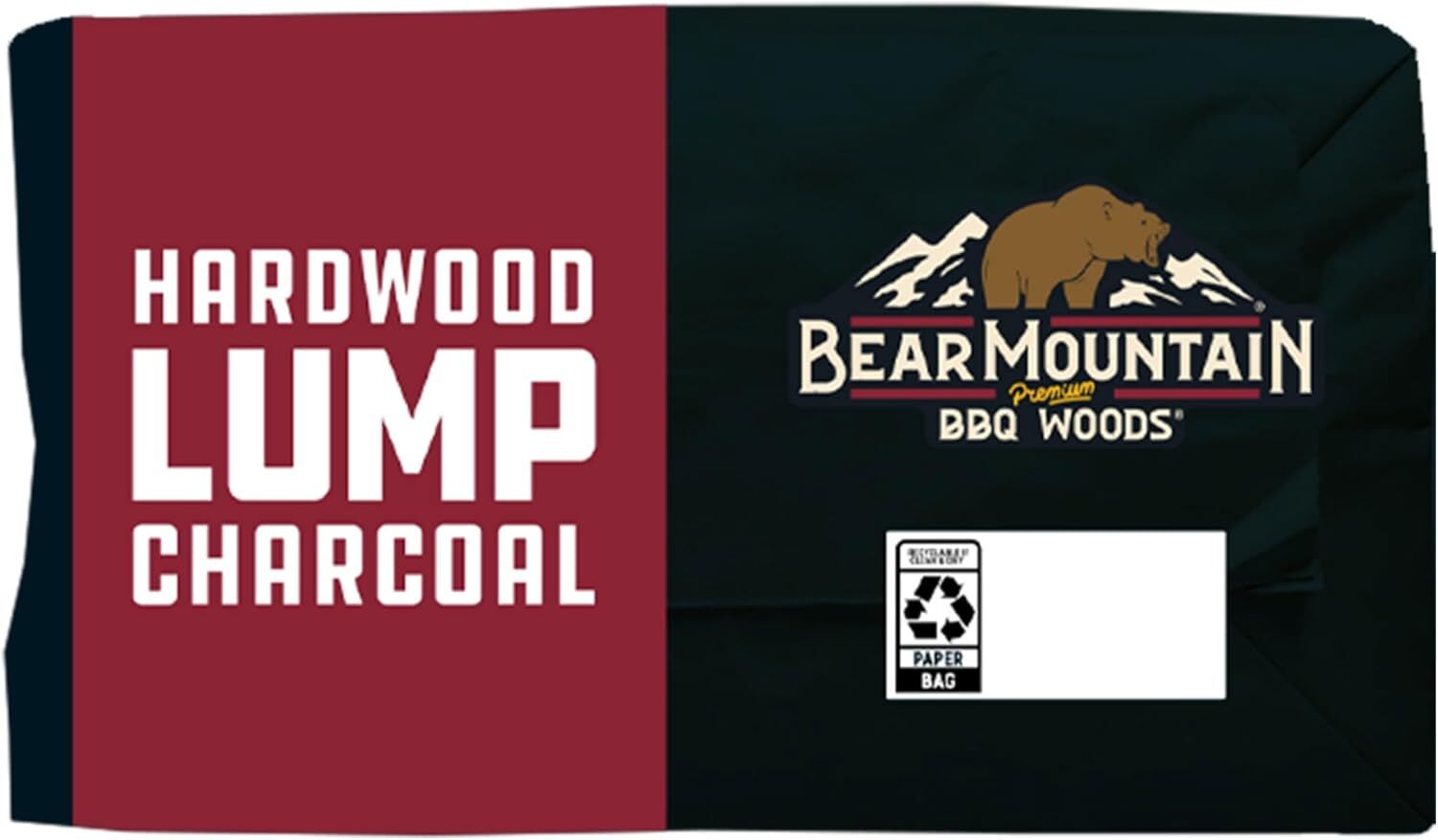 Bear Mountain BBQ Hardwood Lump Charcoal, 8.8-Lb