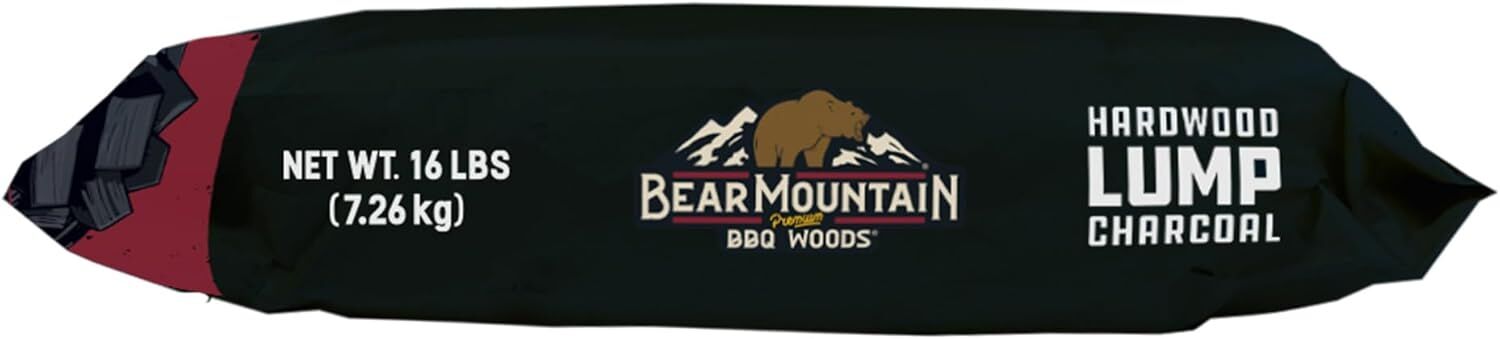 Bear Mountain Hardwood Lump Charcoal, 16-Lb