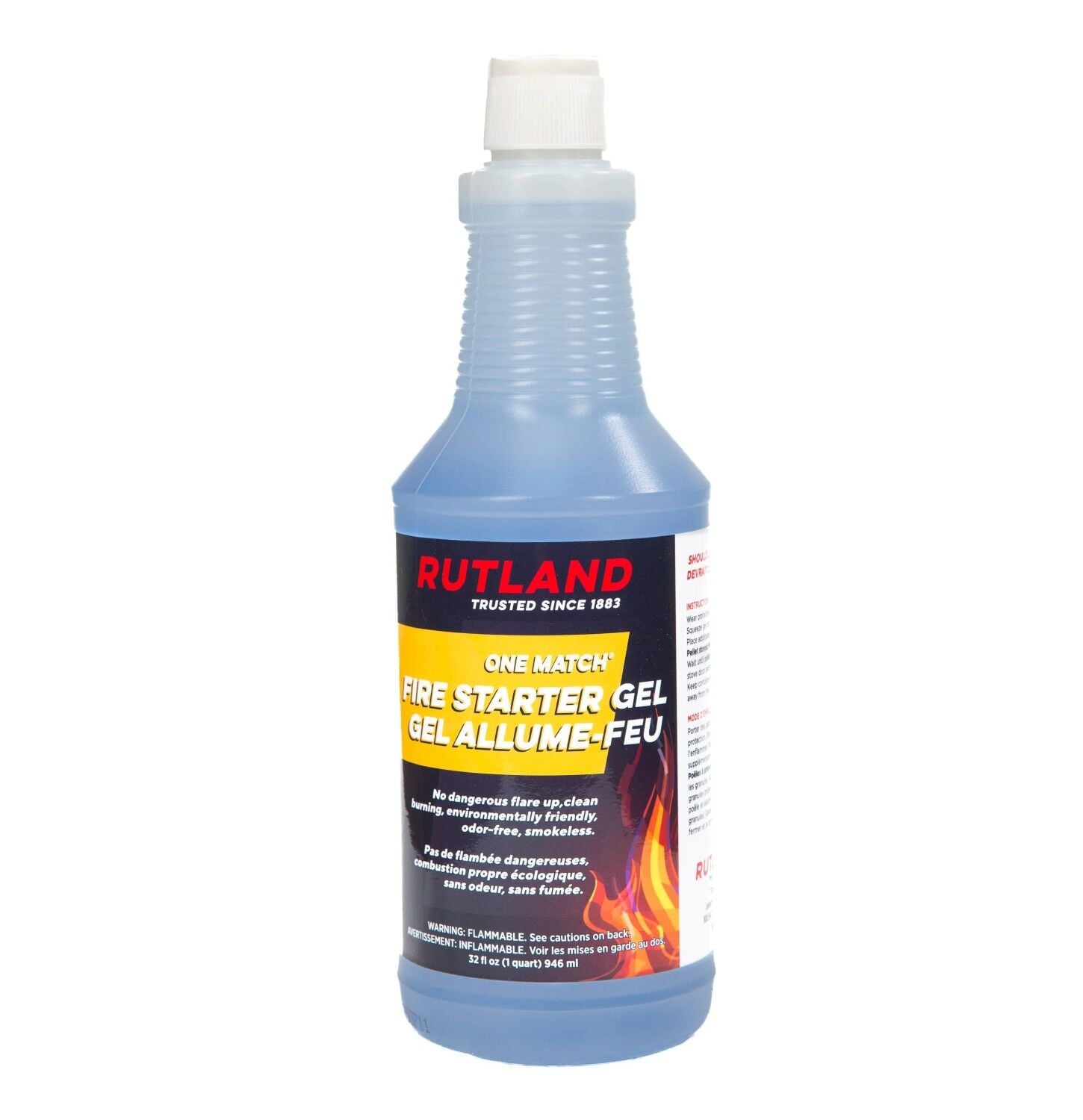 Rutland One Match Fire Starter Gel, 32 oz.