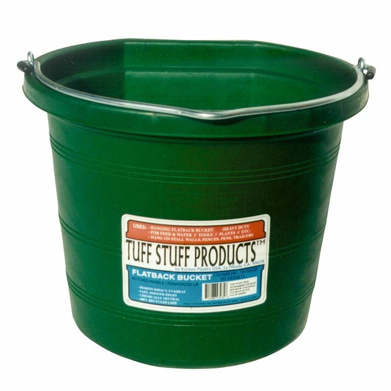 Tuff Stuff Impact Resistant Flatback Bucket - 5 gal