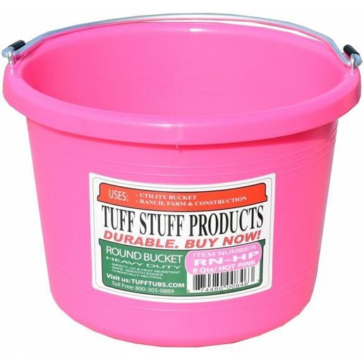 Tuff Ruff Product.color Tuff Stuff Round Plastic Bucket - 2 gal