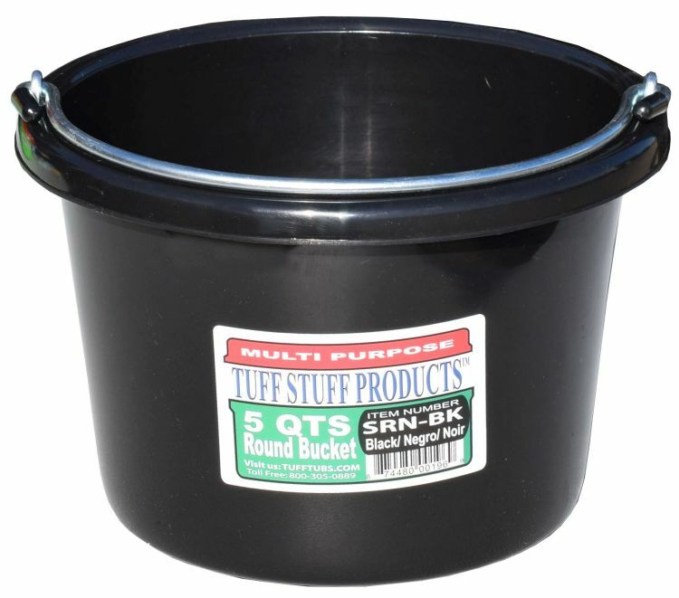 Tuff Stuff Round Bucket - 5 qt
