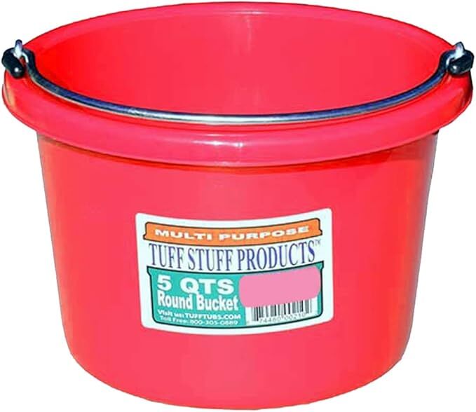 Tuff Stuff Round Bucket - 5 qt