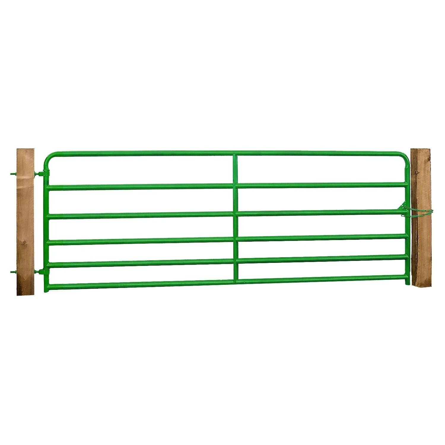 Hutchison Inc. CG650 Green 6 Rail Livestock Gate, 8-Ft x 50-In