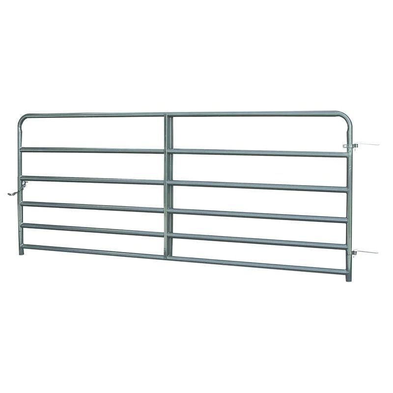 Hutchison GT650 Gray 6 Rail Utility Gate, 6-Ft