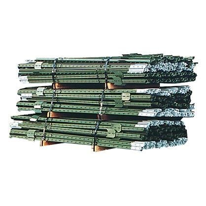 Hutchison Inc. Green with White Top T-Post, 5-1/2-Ft