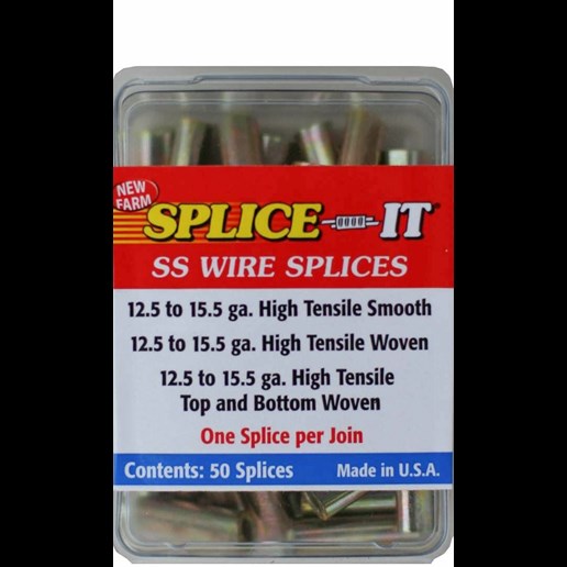 New Farm 12.5 To 15.5 Wire Splices- 50 Pack