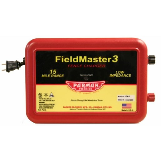 Parmak Precision Field Master 3 Electric Fence Charger 110-120 Volt