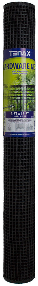 Tenax Hardware Net, 3-Ft X 15-Ft