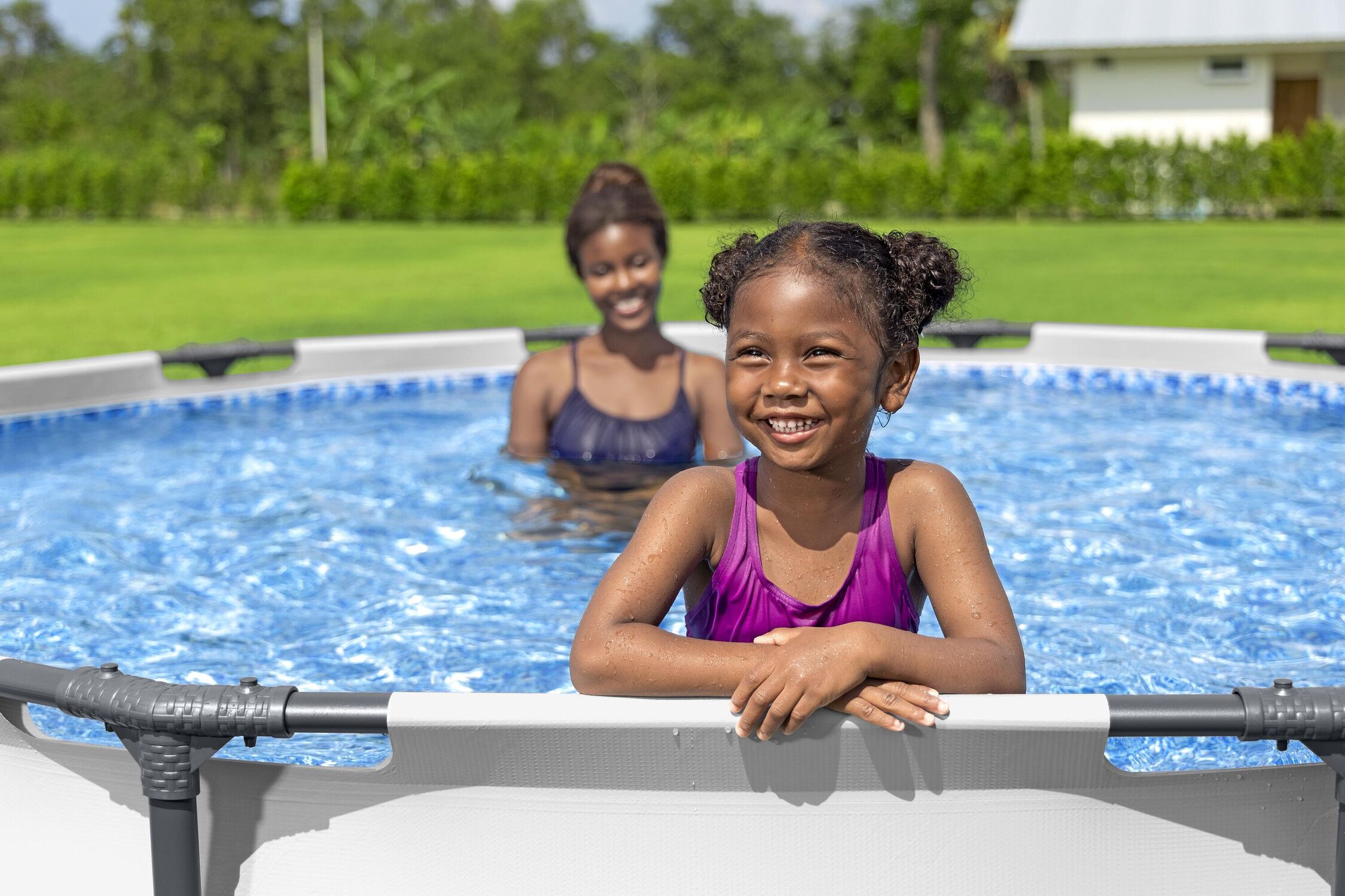 Bestway Steel Pro MAX 12-Ft x 30-In Round Above Ground Pool Set