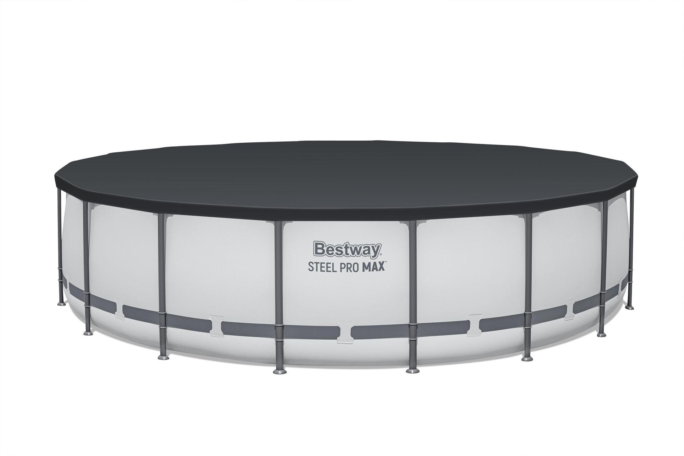 Bestway Steel Pro MAX Round Above Ground Pool Set, 18 ft. x 48 in.