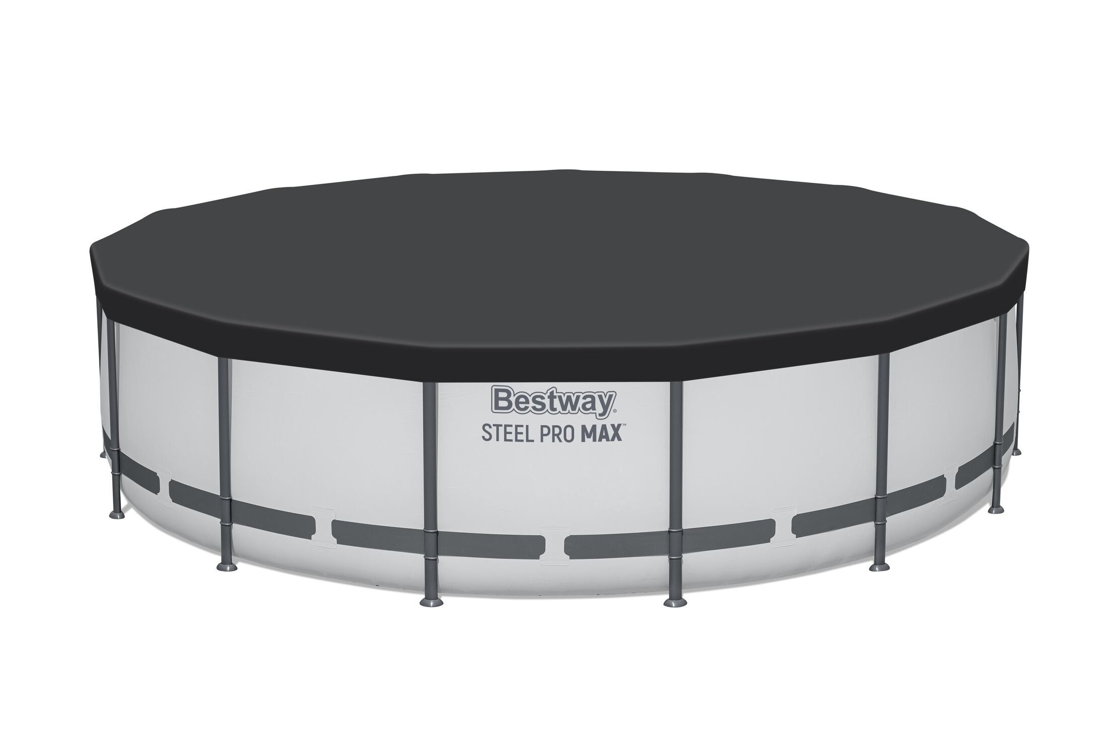 Bestway Steel Pro MAX Above Ground Pool Set, 15-Ft x 42-In