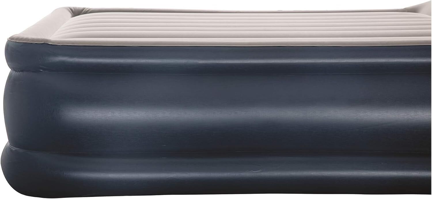 Bestway Tritech Queen Airbed With Built-In AC Pump, 22-In