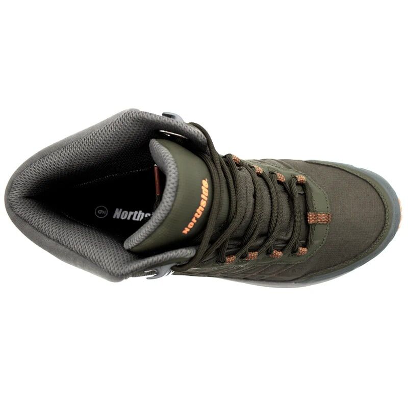 Northside Men's Eaglewood Mid Waterproof Hiking Boot in Olive