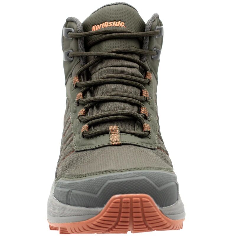Northside Men's Eaglewood Mid Waterproof Hiking Boot in Olive