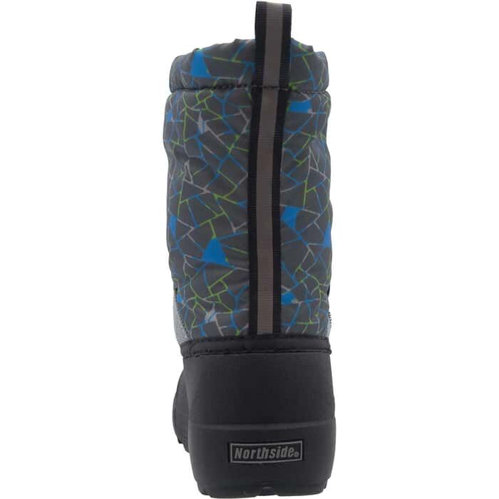 Northside Kids' Frosty Insulated Winter Snow Boot in Charcoal Grey