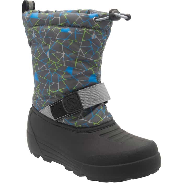 Northside Kids' Frosty Insulated Winter Snow Boot in Charcoal Grey