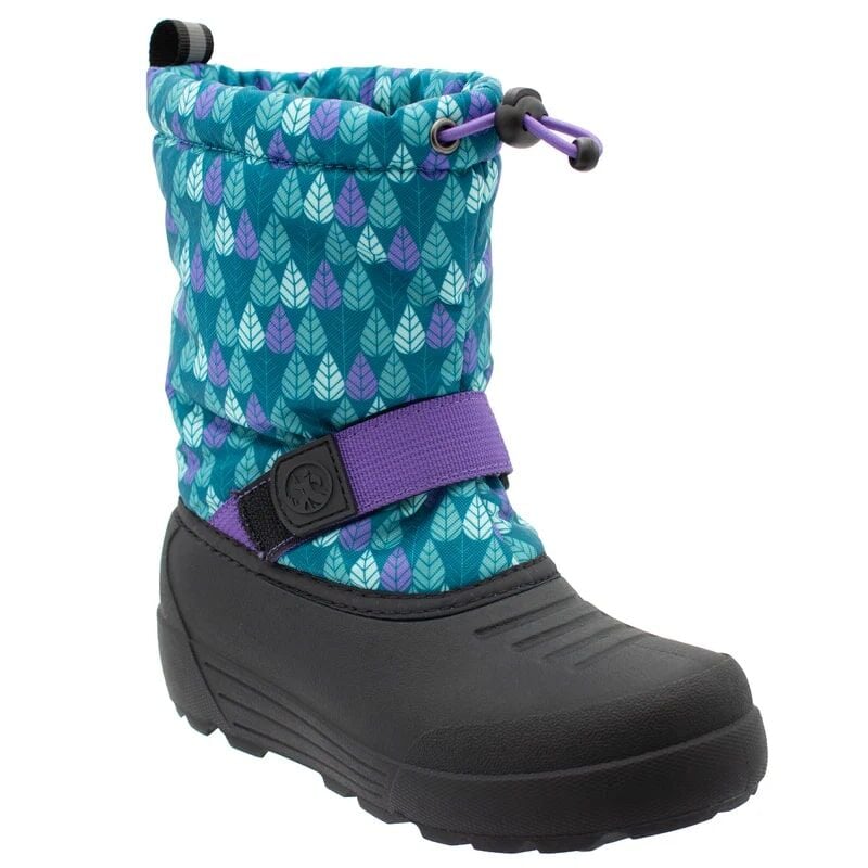Northside Kids' Frosty Insulated Winter Snow Boot in Purple/Teal