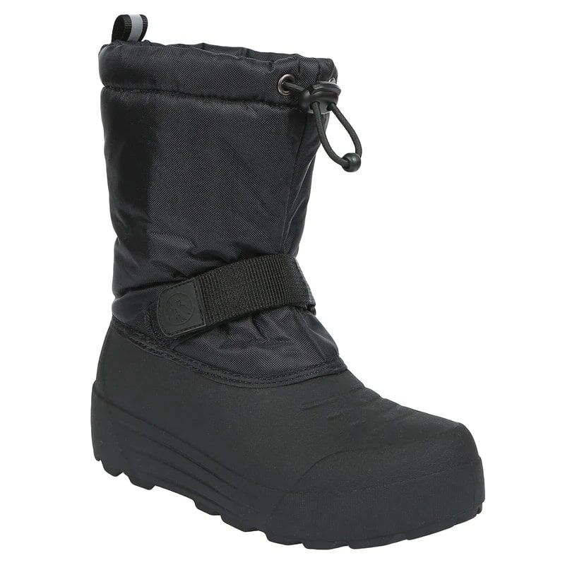 Northside Kids' Frosty Insulated Winter Snow Boot in Black