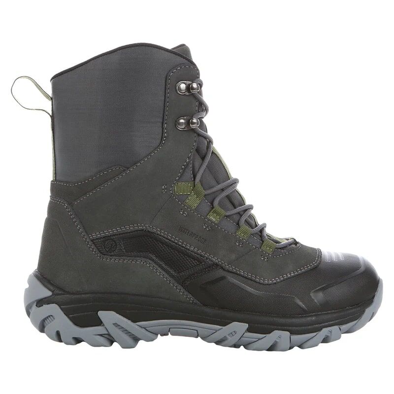 Northside Men's Rockbridge Lace Up Waterproof Insulated Snow Boot in Charcoal