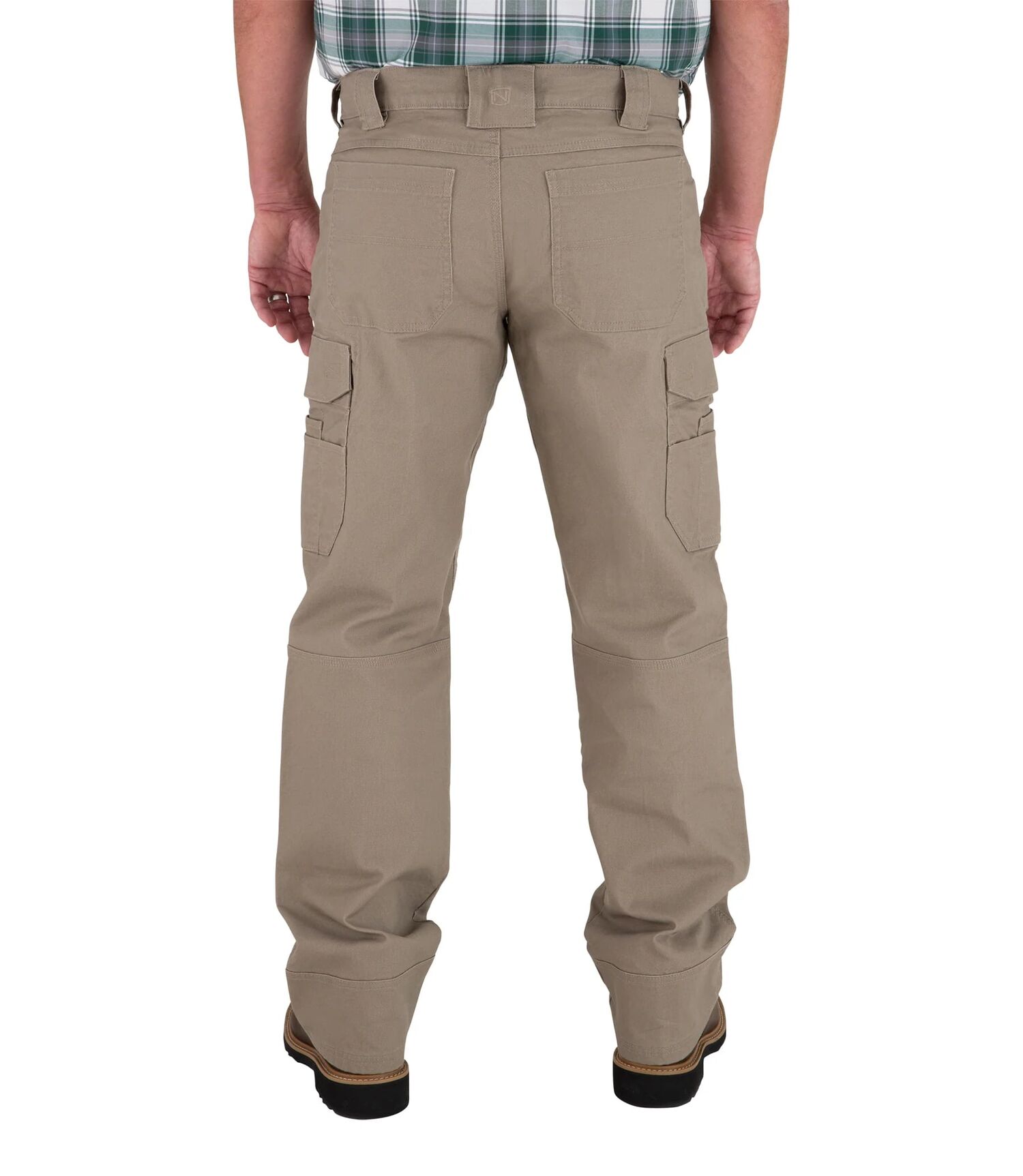 Noble Outfitters Men's FullFlexx HD Hammer Drill Cargo Canvas Pant in Dark Khaki