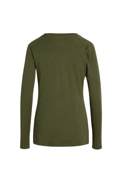 Noble Outfitters Women's Tug-Free Long Sleeve Crew Shirt