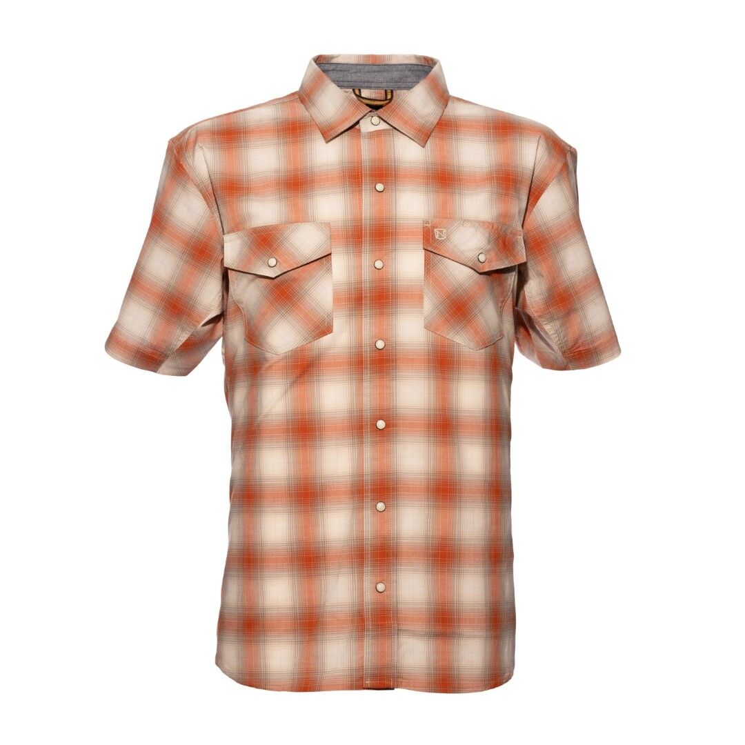 Noble Outfitters Men's FullFlexx Snap Front Short Sleeve Shirt